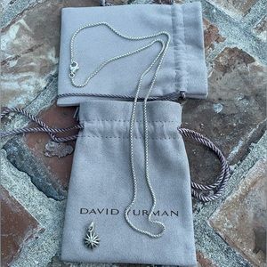 David Yurman small starburst necklace